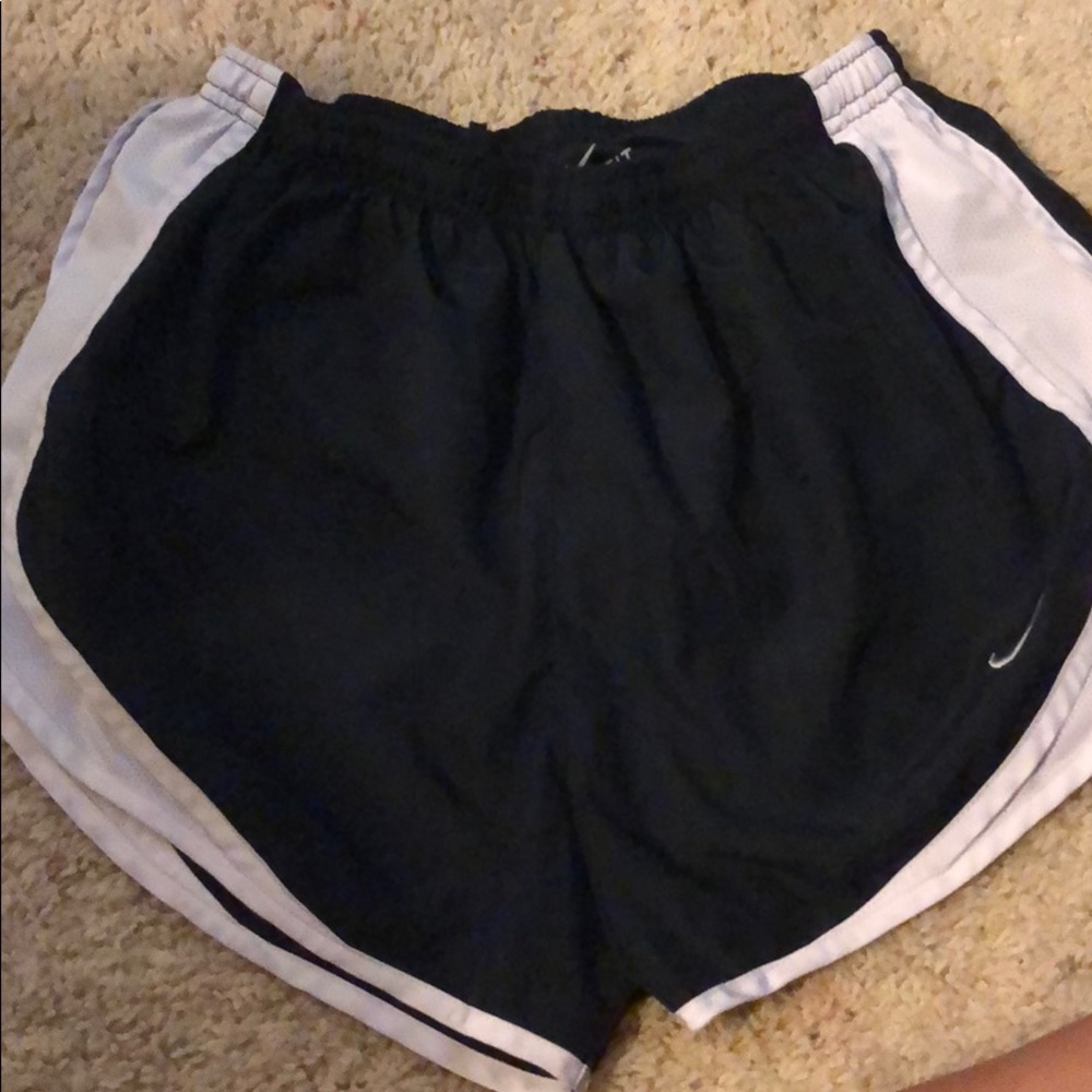 Nike Athletic Shorts(Navy and White)